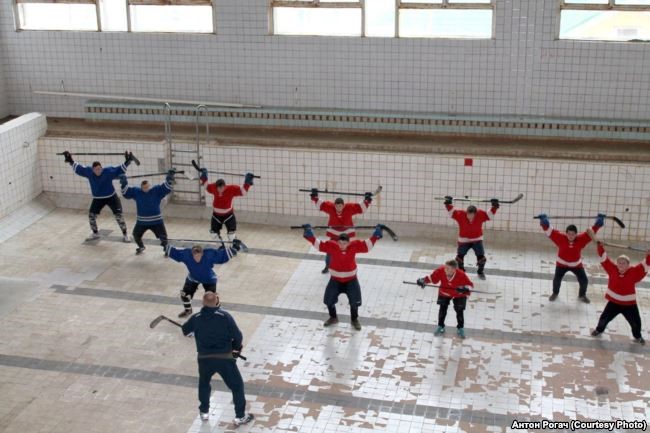 хоккейная команда из Сморгони